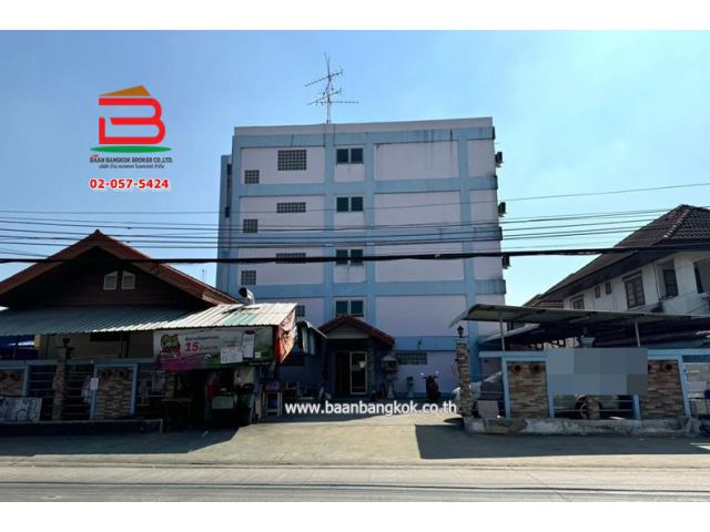 อพาร์ทเม้นต์ รามอินทรา 21 เนื้อที่ 200 ตรว. ใกล้เซ็นทรัล ถนนรามอินทรา แขวงกูบแดง เขตบางเขน