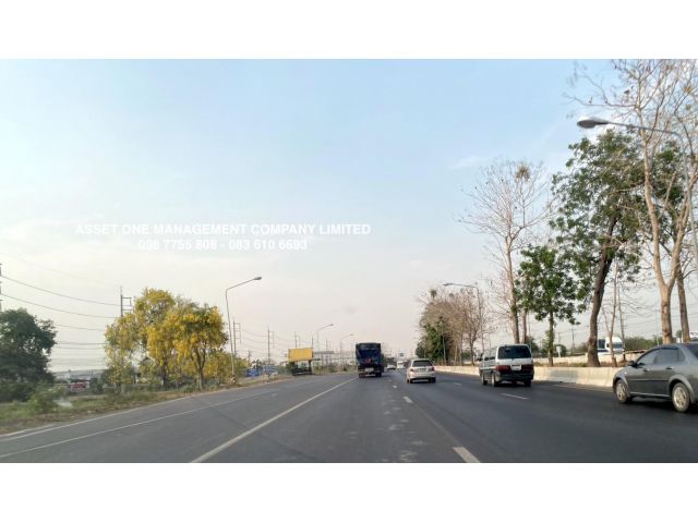 ขายที่ดิน 10 ไร่ ติดถนนสายเอเชีย พรหมบุรี สิงห์บุรี