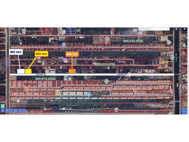 ขายด่วน! รวมทั้งหมด 3 แปลง อยู่ในซอยบงกช 18 (คลองสอง)