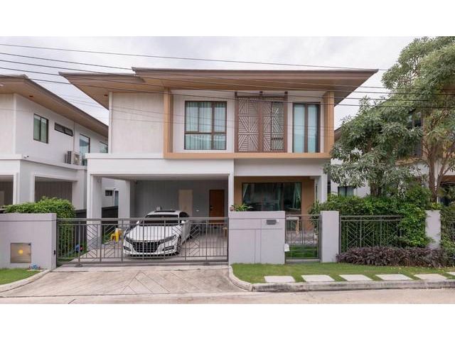 PB5975 ให้เช่าบ้านเดี่ยว โครงการ บ้านเดี่ยว บุราสิริ วัชรพล ถนนสุขาภิบาล5 บ้านเดี่ยวหรูพร้อมนวัตกรรมบ้านอยู่สบาย