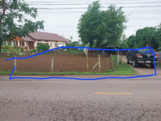 ขายที่ดินเชียงคาน ทำเลดีติดถนนใกล้แหล่งท่องเที่ยว