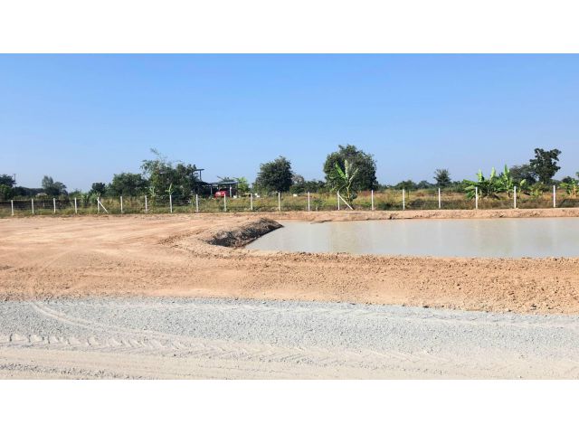 (โฉนด) ที่ดิน 600-800 ตรว.ละ 722 บ. รั้ว (ขุดบ่อ ทำสวนนา) ทางถนนหินคลุก น้ำประปาบาดาล ม.4 (ซอยวัดหนองกะมาน 1 กม.) ต.สระกระโจม อ.ดอนเจดีย์ จ.สุพรรณบุรี