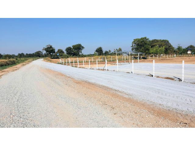 (โฉนด) ที่ดิน 600-800 ตรว.ละ 722 บ. รั้ว (ขุดบ่อ ทำสวนนา) ทางถนนหินคลุก น้ำประปาบาดาล ม.4 (ซอยวัดหนองกะมาน 1 กม.) ต.สระกระโจม อ.ดอนเจดีย์ จ.สุพรรณบุรี