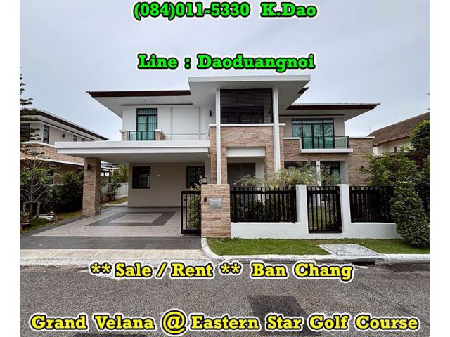 Grand Velana @Eastern Star Golf Course *** Brand New House *** Ban Chang