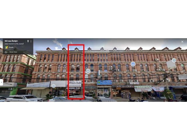 ให้เช่าอาคารพาณิชย์ เมืองทองธานี นนทบุรี ติดถนนใหญ่ อยู่ย่านการค้า ขนาด 18 ตรว. 4 ชั้น หน้ากว้าง 4 เมตร ลึก 16 เมตร