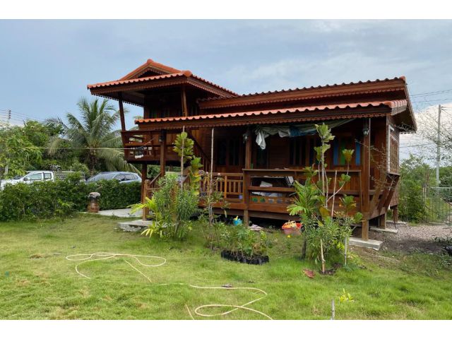 ขายบ้านสวนริมคลอง ขนาด 75 ตารางวา