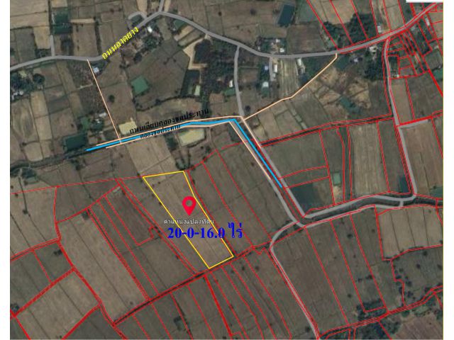ขายที่ดิน เนื้อที่ 20 ไร่ 0 งาน 16 ตร.วา ประโคนชัย บุรีรัมย์