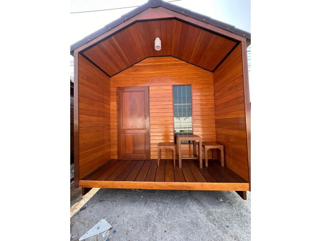 ขายบ้านน็อคดาวน์ไม้จริง