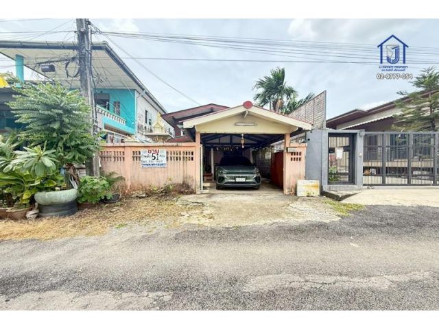 ขายบ้านเดี่ยว 2ชั้น  51 ตารางวา ซอยเจริญพัฒนา 5 ถนนรามอินทรา117 ใกล้รถไฟฟ้าสายสีชมพู สถานีบางชัน