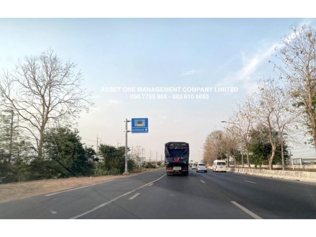 ขายไร่ละ 1,250,000 บาท ที่ดิน 10 ไร่ ติดถนนสายเอเชีย พรหมบุรี สิงห์บุรี 098 7755 808