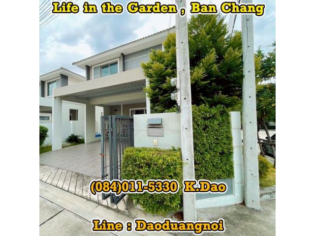 Life in the Garden, Ban Chang *** Corner House for Sale ***