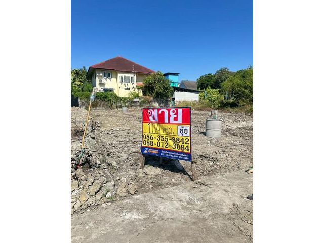 ขายที่ดิน 104 ตารางวา  ซอยรามคำแหง118 แยก46-4 ในหมู่บ้านพฤกษชาติ