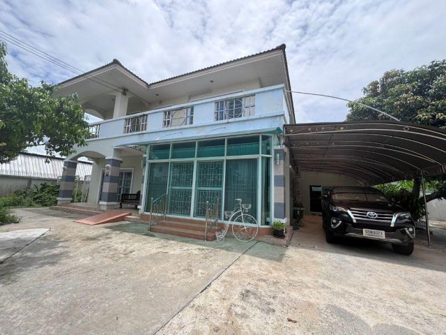 ขายบ้านเดี่ยว 2 ชั้น หมู่บ้านพัฒนาชุมชนเปรมวดี พุทธมณฑลสาย 3 พร้อมเรือนรับรอง แปลงสวย ทำเลดี