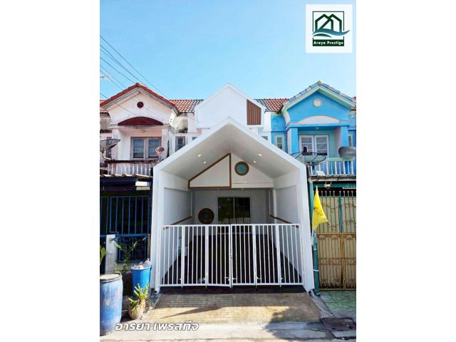 เมฆฟ้าวิลล์ ซอยบางปู58 สมุทรปราการ ตกแต่งพร้อมเข้าอยู่