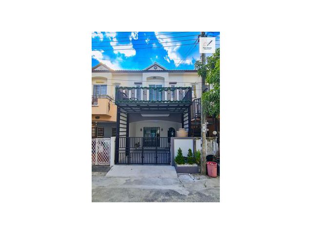 ขาย ทาวน์เฮ้าส์ 2ชั้น 3ห้องนอน ย่านหทัยราษฎร์ มบ.เคซีรามอินทรา7 ถ.ไทยรามัญ ต่อเติมเทอเรส เดินทางง่าย ใกล้สิ่งอำนวยความสะ