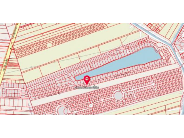 ที่ดินลาดกระบัง หมู่บ้านศุภาลัยเลค2 ที่ดินถนนคุ้มเกล้า ถมแล้ว ใกล้ถนนตัดใหม่เชื่อมต่อกับถนนศรีนครินทร์ ร่มเกล้า รามคำแห