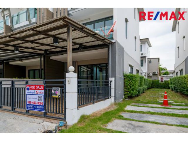 หลังมุม New Listing! 2026 Town Avenue Cocos ทาวน์โฮมจาก Sansiri 23 ตร.วา (#บ้านตัวอย่าง ) พระรามสอง ซอย 50