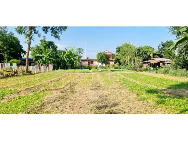 ขายที่ดิน 3 งาน 10 ตรว. 550,000 บาท โฉนดครุฑแดง ถมดินแล้ว