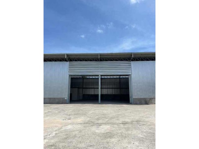 F255 ให้เช่าโกดังโรงงานพร้อมออฟฟิศย่านนิคมอมตะนคร พื้นที่ใช้สอย 420 ตรม.