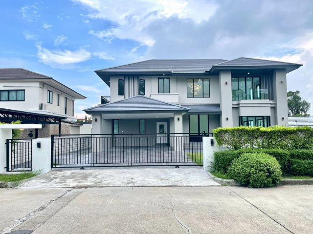 ขายบ้านเดี่ยว 2 ชั้น หมู่บ้าน ณุศาศิริ ซิตี้ พระราม 2 พร้อมสระว่ายน้ำ