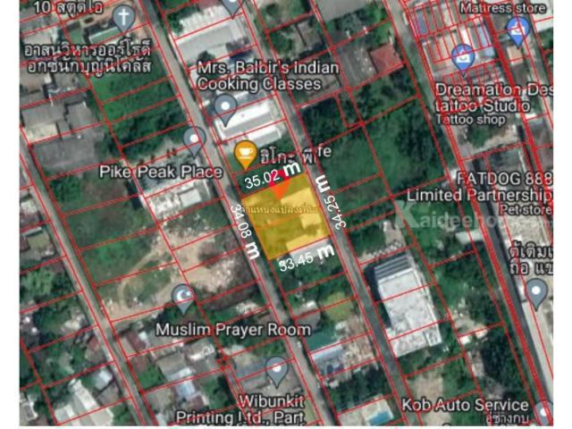 ขายที่ดินถมแล้วสุขุมวิท101/1 ซอยวชิรธรรมสาธิต36 เนื้อที่ 278 ตารางวา ใกล้รถไฟฟ้าปุณณวิถี