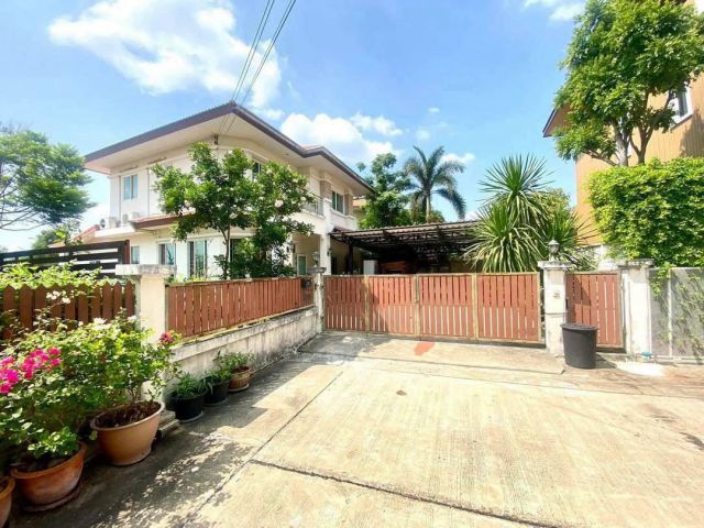 ขาย บ้านเดี่ยว หลังริม หมู่บ้าน เนเจอร์โฮม วงแหวน - พระราม 5