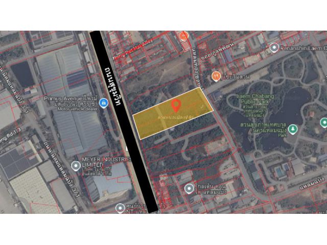 (เจ้าของขายเอง) ขายที่ดิน 10 ไร่ ใกล้ท่าเรือแหลมฉบัง ติดถนนสุขุมวิท รับนายหน้าช่วยขาย