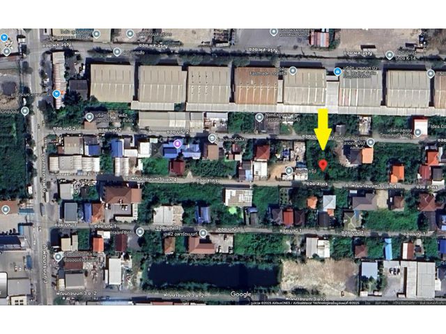 ขายที่ดิน 52 ตรว.พัฒนาชนบท 3 แยก 4 ลาดกระบัง ใกล้สนามบินสุวรรณภูมิ, แอร์ลิงก์ ลาดกระบัง เข้าออก ถ. ศรีนครินทร์-ร่มเกล้า