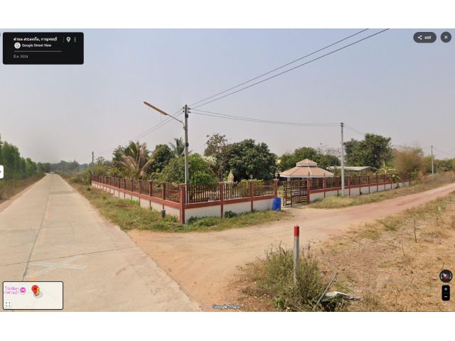 ขายที่ดินพร้อมบ้านเนื้อที่ 2ไร่ ต.สระลงเรือ อ.ห้วยกระเจา