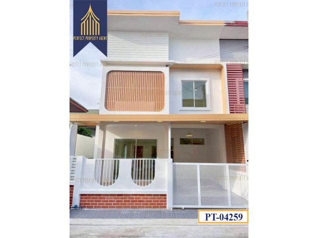 ขาย ทาวน์เฮ้าส์ บัวทองธานี บางบัวทอง รีโนเวทใหม่ พร้อมอยู่ ใกล้ตลาดสมบัติบุรี
