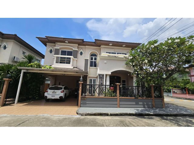 บ้านเดี่ยวหลังมุม ชิชากร ซอยแก้วอินทร์ บางใหญ่ นนทบุรี