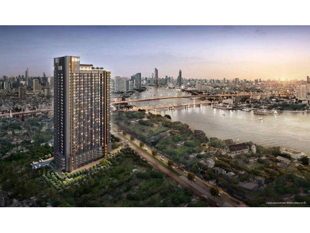 ขายดาวน์คอนโด Flexi Riverview – เจริญนคร ชั้น 18 (Rare Unit วิวแม่น้ำ+วิวสระ) ทำเลดี ใกล้ MRT ดาวคะนอง