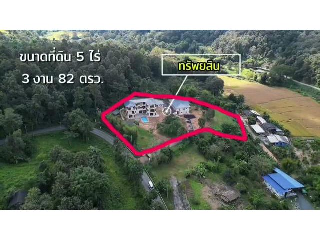 ขายที่ดินวิวทะเลหมอกทุกวัน เกือบ 6 ไร่ พร้อมอาคาร 2 หลัง