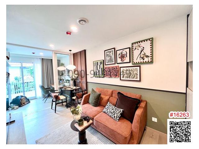 เช่า คอนโด ดิ ออริจิ้น พหลโยธิน 57 ห้องใหญ่  ใกล้  BTS พหลโยธิน 59  **pet friendly**