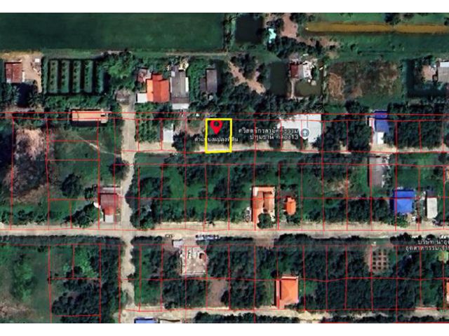 ขายที่ดิน คลอง 13 หมู่บ้านสมหวังการ์เด้น เนื้อที่ 75.70 ตร.ว. ถนนคอนกรีต น้ำไฟเข้าถึง