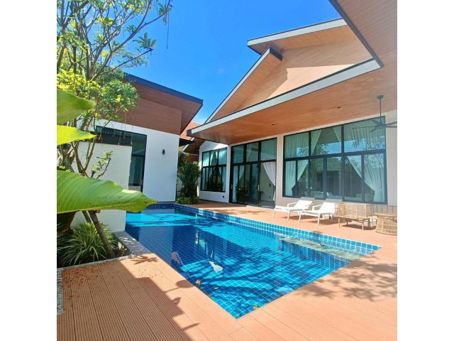 ขายบ้านพลูวิลล่าชั้นเดียว ซ.พัฒนา ( ใสยวน ) บ้านสวยพร้อมอยู่ ใกล้หาดราไวย์ ภูเก็ต