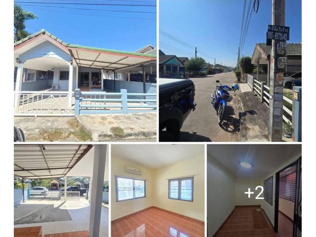 #บ้านเดี่ยวให้เช่า 15,000/เดือน ทำเลดี ใกล้แหล่งโรงงาน เดินทางสะดวก ติดตลาด อยู่ตรงข้ามโลตัสบ่อวิน 2 ห้องนอน