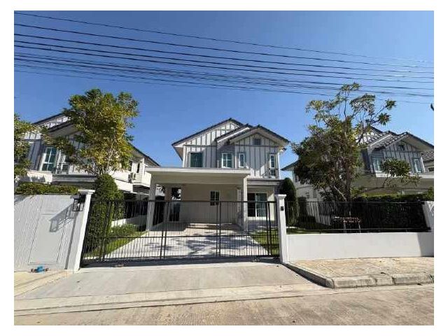 BH33 ให้เช่าบ้านหรู  Villaggio 3 ย่านถนนบางนา ตกแต่งครบ พร้อมเฟอร์นิเจอร์ เครื่องใช้ไฟฟ้า