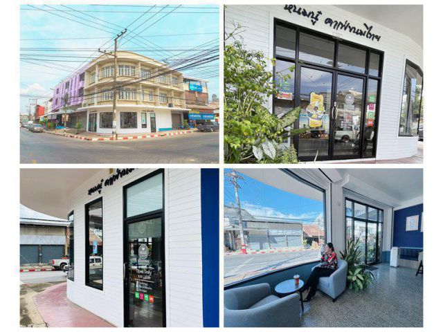 ขายด่วน ลดราคา อาคารพาณิชย์ 3 ชั้น อยู่หัวมุม ต.ในเมือง อ.เมืองร้อยเอ็ด ใกล้บึงพลาญชัย Tel. 0632897879