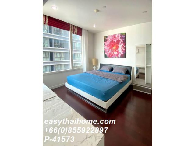 P-41573 ให้เช่าคอนโด แมนฮัตตั้น ชิดลม  Makkasan, Ratchathewi, Bangkok พร้อมอยู่ ราคาถูก Line Id @easythaihome 085-592-28