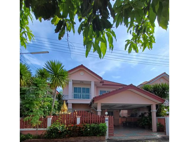 ขายบ้านเดี่ยวพร้อมที่ 74 ตรว.หมู่บ้านหน้าค่าย