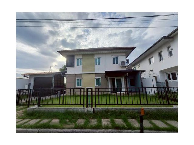 ขายบ้านเดี่ยวหลังมุม ทำเลดีมาก ติดถนนหลัก ราคาถูก-พฤกษาวิลเลจ 15 (เทพารักษ์-วงแหวน)