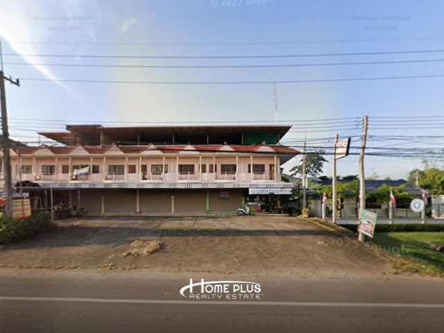 อาคารพาณิชย์ติดถนนใหญ่ ใกล้การไฟฟ้าส่วนภูมิภาค อ.แม่อาย เชียงใหม่