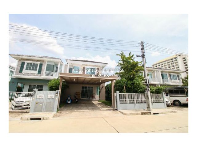 ขายบ้านแฝด วิลลาจจิโอ รังสิต คลอง2 คลองหลวง นครนายก บ้านสภสาพดีอาศัยอยู่น้อย มีต่อเติม 36.3 ตร.ว