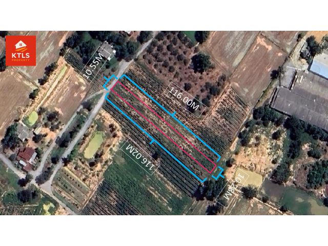 ขายที่ดินเปล่าราคาถูกๆ 2แปลง 1ไร่ ราคาต่อรองได้ รับนายหน้า