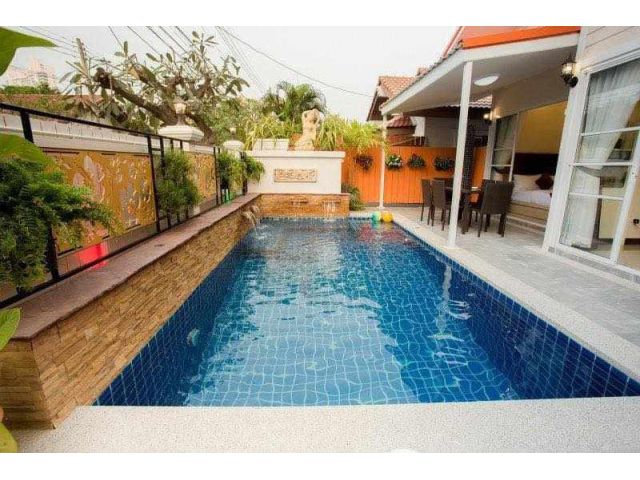 H1009 ให้เช่าบ้านเดี่ยว พร้อมสระว่ายน้ำ 3 ห้องนอน ติดทะเลจอมเทียน 300 เมตร