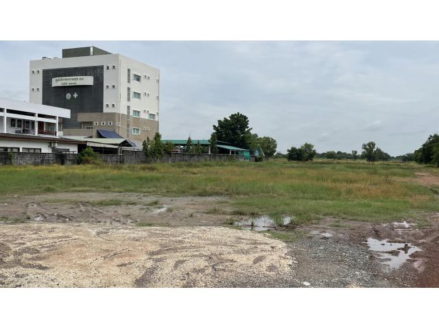 ขายที่ดินถมแล้ว 60 ไร่ ติดถนนสุวินทวงค์ 6 เลน หนองจอก กทม.