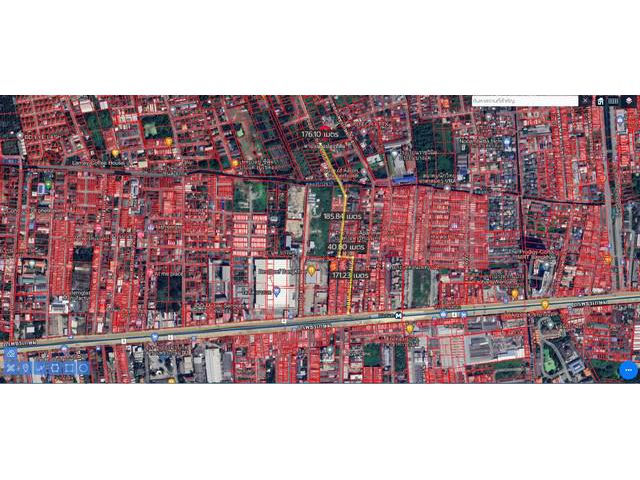 ขายที่ดินเปล่าถมแล้ว อยู่ในซอยเพชรเกษม66 พื้นที่สีแดง..ทำเลดี