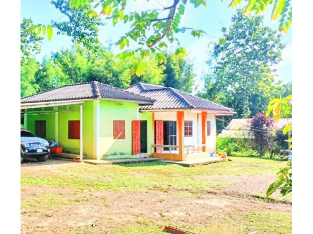 บ้านพร้อมที่ดิน ติดแหล่งท่องเที่ยว บรรยากาศดี น่าน