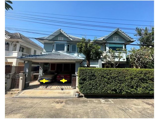 ขายบ้าน2ชั้น 61.7 ตรว อารียาชบา นวลจันทร์56 บิ้วอินทั้งหลัง เลียบ